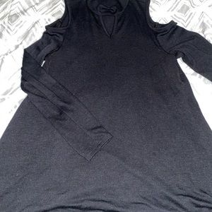 A. Byer Cold Shoulder Top